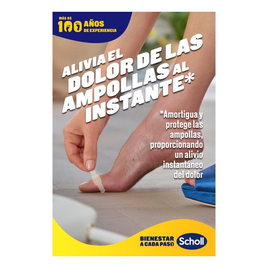 Scholl Apósitos Anti-Ampollas Dedos 6 uds
