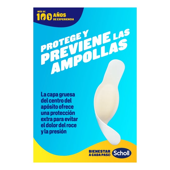 Scholl Apósitos Anti-Ampollas Dedos 6 uds