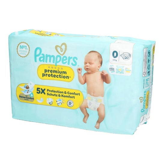 Pampers Premium Protection Bleer Størrelse 0