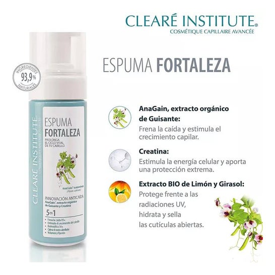 Clearé Institute skum anti-falde fæstning 150ml Clearé Institute skum anti-falde fæstning 150ml