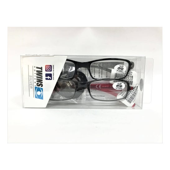 twins optical reading glasses