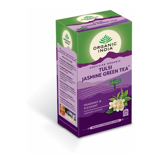 Økologisk Indien Tulsi Jasmin grøn te 25 stk