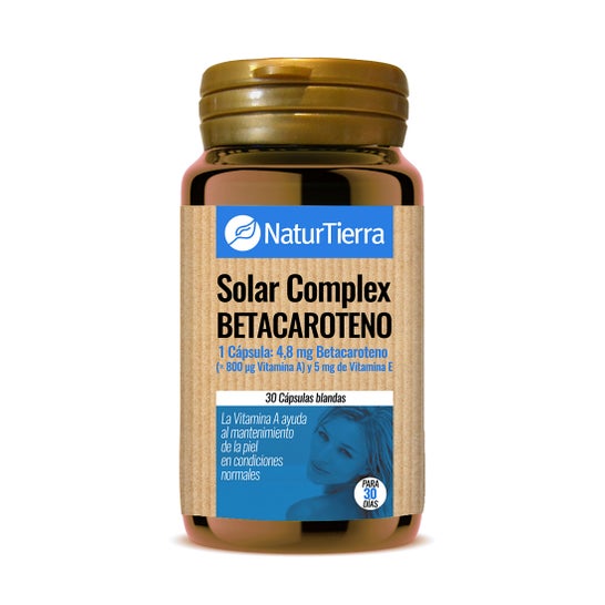 Naturtierra Sonnenkomplex Beta-Carotin 30 Weichgele