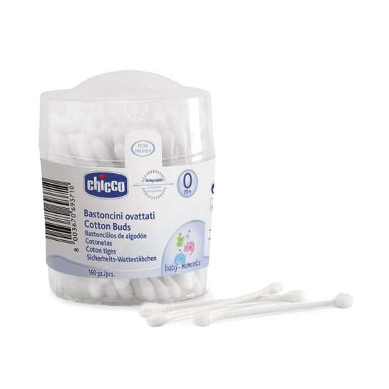 Chicco Bastoncillos de Algodón 160uds