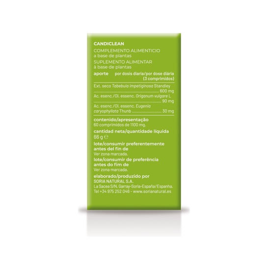 Soria Natural Candiclean 60 Comp