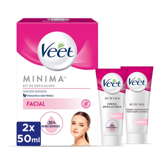 Veet Gesichtscreme Kit 2X50ml