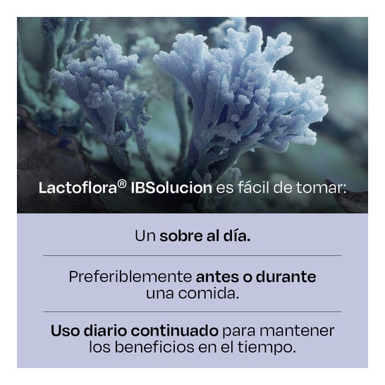 Lactoflora IBSolución Sabor Frambuesa 28 sobres