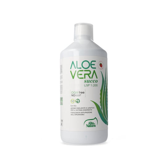 Alta Natura Succo di Aloe Vera Lampone 1L
