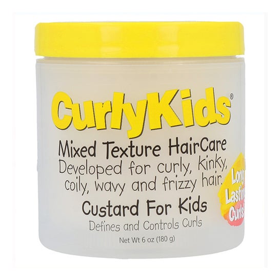 CurlyKids Gemischte Textur Haarpflege Gel Custard para Niños 180g