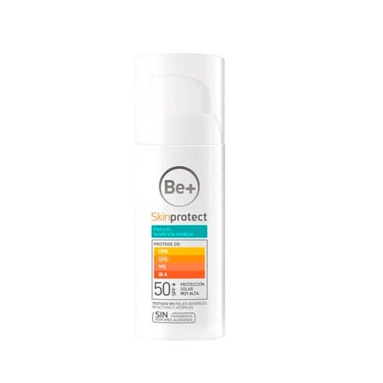 Be+ Skinprotect piel acneica SPF50+ 50ml