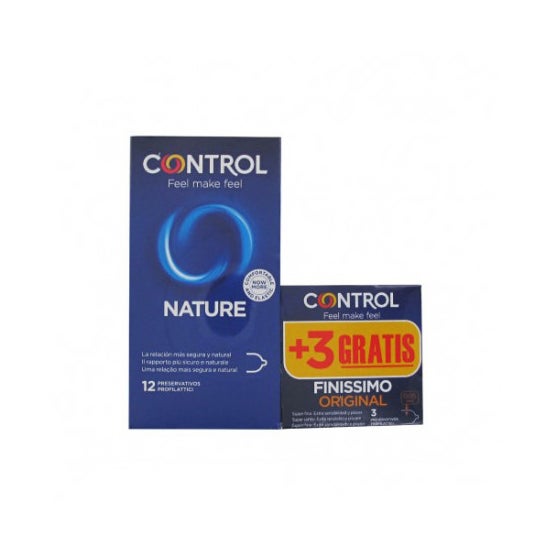 Control Preservativo New Nature 12+3