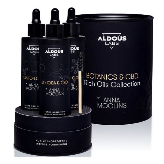 Aldous Lab Pack Rosehip + Jojoba + Castor Oil con CBD 3x100ml