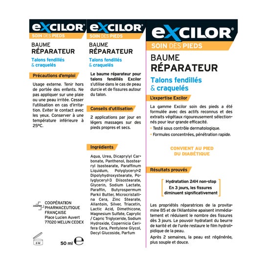 Excilor Bálsamo Reparador Talones 50 ml