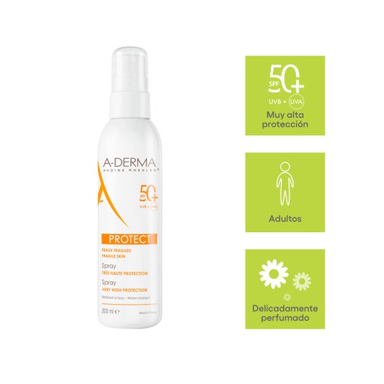 A-Derma Protect Spray Solar Spf50+ 200 ml