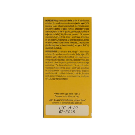 Siken Diet barrita sabor Coco banana 5 uds