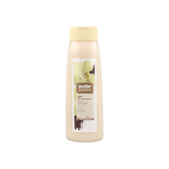 Acofarderm vanilla shower gel 750ml
