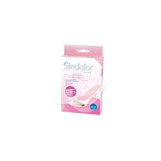 Sin dolor almohadilla plantar silicona T-Pequeña 1 ud