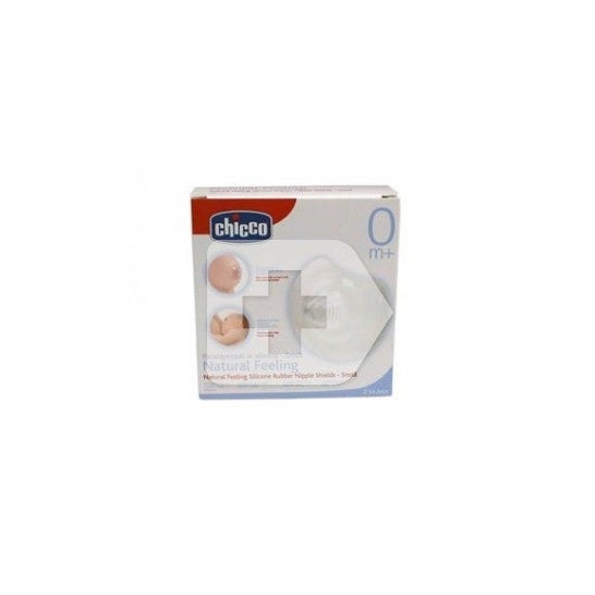 Chicco™ silicone nipple protector t-small 2 uts