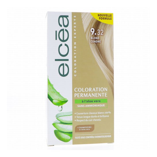 Elcea Coloración Permanente Aloe Vera 9.32 Rubio Ceniza 140 ml