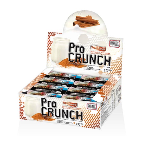 Best Protein Pro Crunch jogurtowo-cynamonowy 32uds