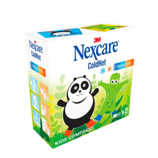 3M Nexcare Coldhot Happykids 11X12Cm 2Ud