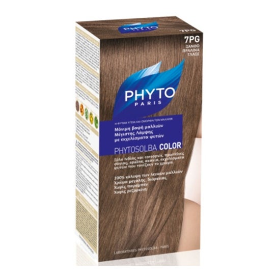 Phyto Phytocolor hårfarve 7Pg Praline Blonde Ice 1ut