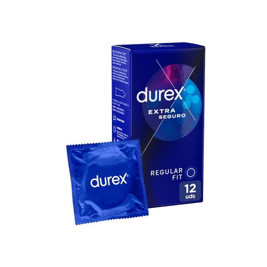 Durex Extra Seguro Preservativos 12uds