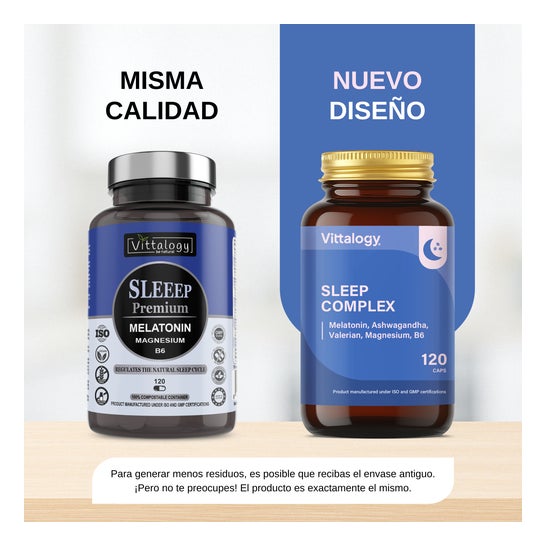 Vittalogy Sleep Premium 120 caps