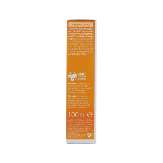 Weleda Aceite Corporal Nutritivo de Espino Amarillo 100 ml