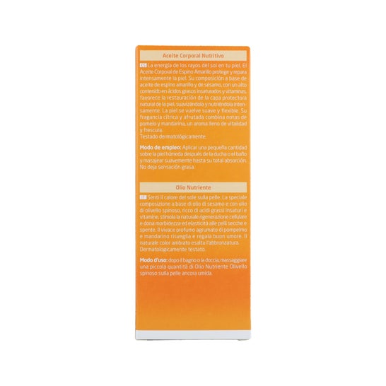 Weleda Aceite Corporal Nutritivo de Espino Amarillo 100 ml