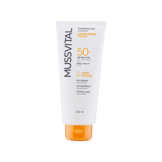 Mussvital photoprotective fluid lotion SPF50+ 300ml