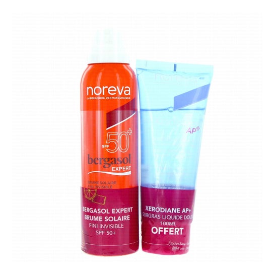 Noreva Pack Bergasol Expert SPF50+ Mist + Xerodiane AP+