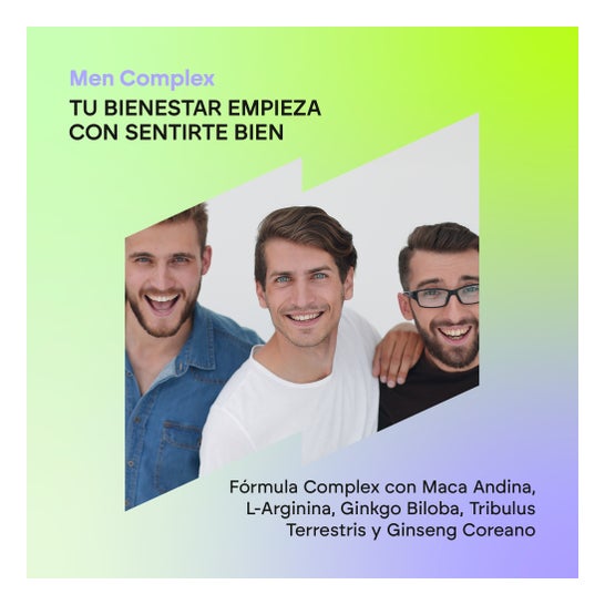 Nutralie Men Complex con Maca + Zinc Energizante 90caps
