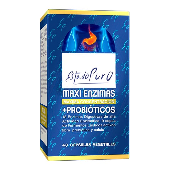 Tongil Estado Puro Maxi Enzimas + Probióticos 40caps