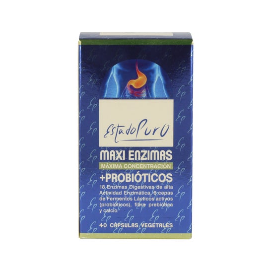 Tongil Estado Puro Maxi Enzimas + Probióticos 40caps