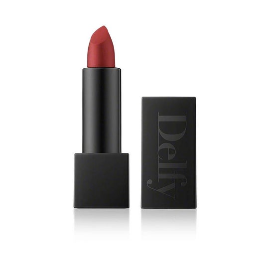 Delfy Velvetly Matt Lipstick Color Scarlet 4g