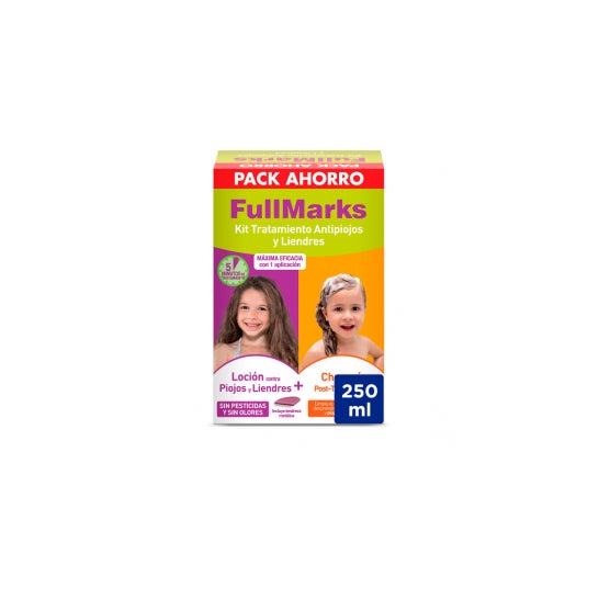 Comprar Fullmarks Kit Tratamiento Antipiojos y Liendres al mejor precio