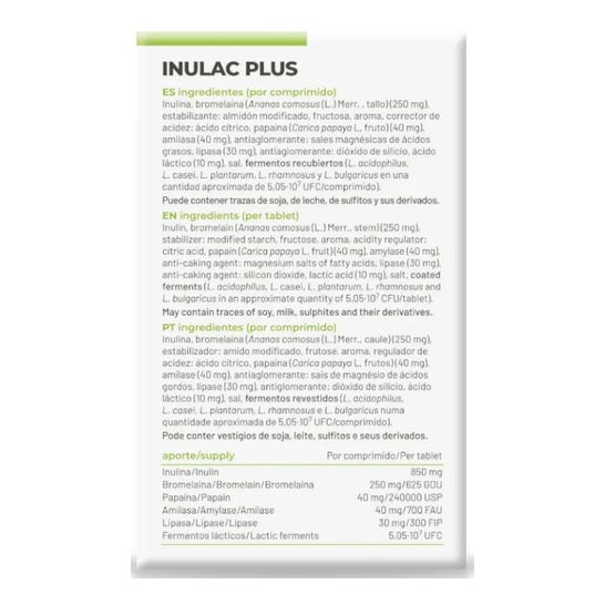 Soria Inulac Plus 24 Tablette Soria Inulac Plus 24 Tablette
