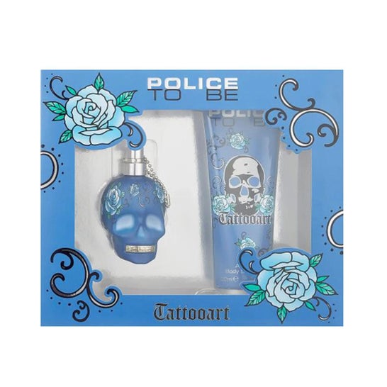 Police To Be Tattooart Set EDP 40 ml + Body Lotion 200 ml