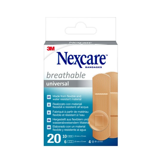 Nexcare® Universal kleefstroken assortiment 20uds
