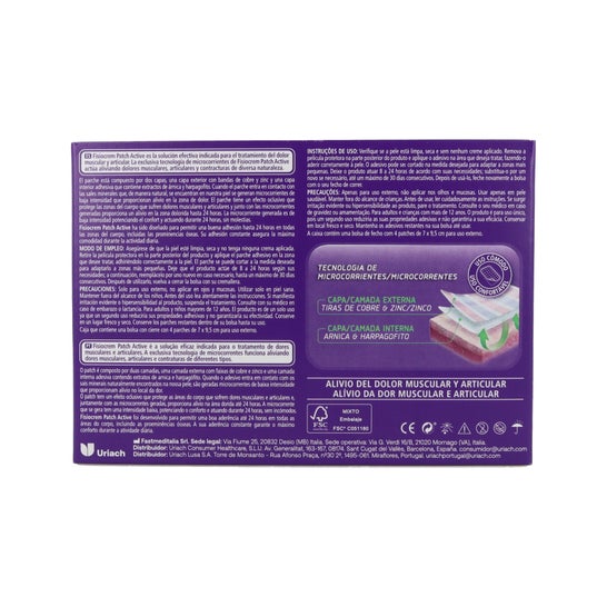 Fisiocrem Active Patch 4 pezzi
