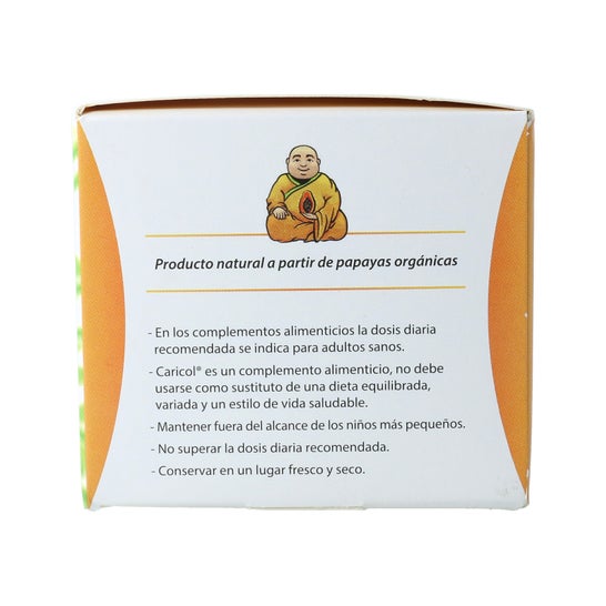 100% Natural Caricol Digestivo 20 Estuches Individuales