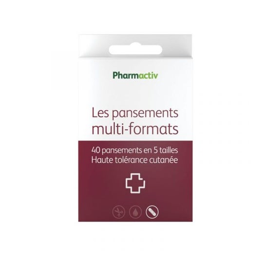 Pharmactiv Apósitos Multiformato T5 40uds