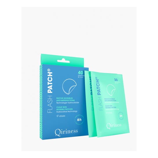 Qiriness Flash Patch Clear Skin Invisible Patches 2x20uts