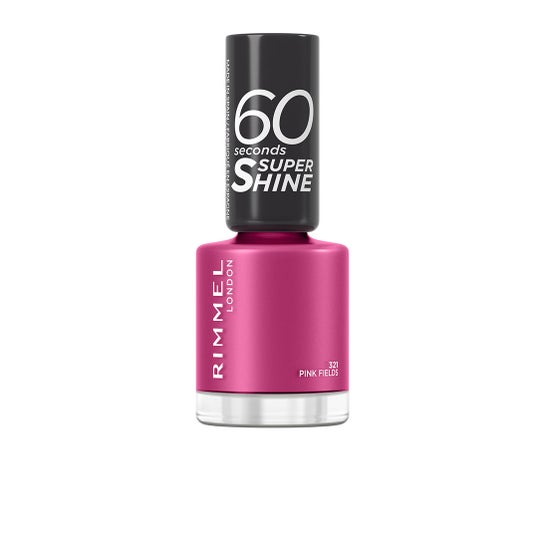 Rimmel 60 Seconds Super Shine Nail Polish 321 Pink Fields 8ml