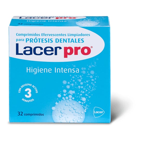 Lacer Protabs dental protese rengøring tabletter 32uds