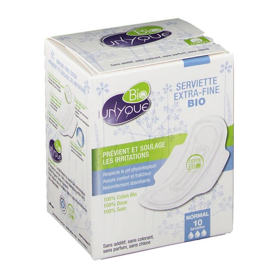 Unyque Organic Ekstra Fin Håndklæde Normal Box af 10