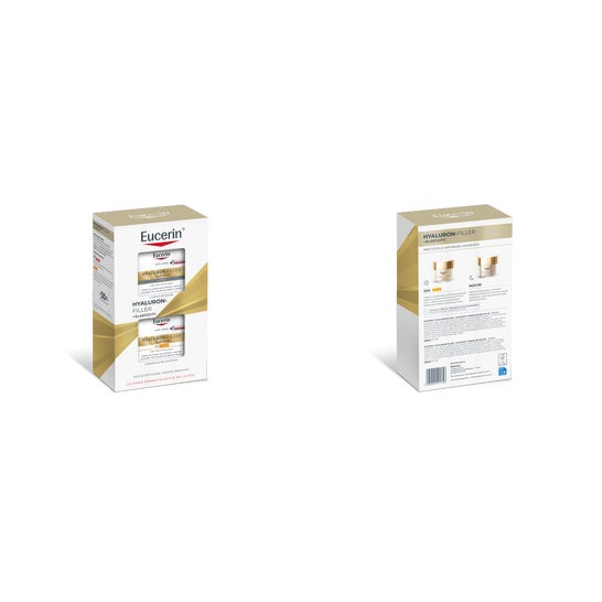 Eucerin Pack Hyaluron Filler +Elasticity Crema Dia 50ml + Crema Noche 50 ml