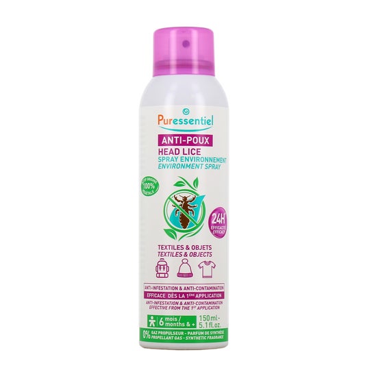 Puressentiel Antipiojos Spray Medio Ambiente 24H 150 ml