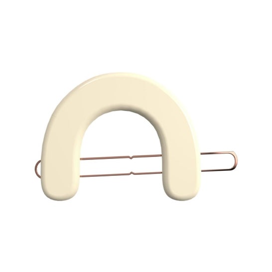 Grech & Co Arch Clipe de Cabelo Creamy White 1 Unidade